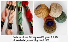 Venus borduurgaren Perle nr. 8