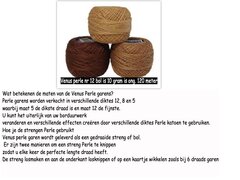 Venus borduurgaren Perle nr. 12