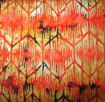 TT - Batik - Paprika - B4015 Een mooie batik