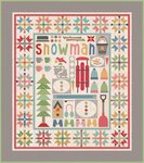 Lori Holt 43  templates voor de quilt Snowman 
