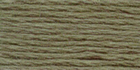 Venus Borduurgaren Nr 2764 is DMC 645 en 6-draads borduurgaren 8 meter per streng 100% gemerceriseerde, Egyprische katoen