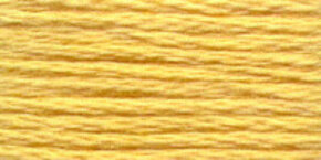 Venus Borduurgaren Nr 2652 is DMC 676 en 6-draads borduurgaren 8 meter per streng 100% gemerceriseerde, Egyprische katoen