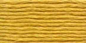 Venus Borduurgaren Nr 2653 is DMC 729 en 6-draads borduurgaren 8 meter per streng 100% gemerceriseerde, Egyprische katoen