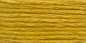 Venus Borduurgaren Nr 2654 is DMC 680 en 6-draads borduurgaren 8 meter per streng 100% gemerceriseerde, Egyprische katoen