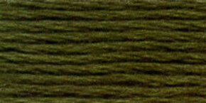 Venus Borduurgaren Nr 2607 is DMC 934 en 6-draads borduurgaren 8 meter per streng 100% gemerceriseerde, Egyprische katoen