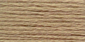 Venus Borduurgaren Nr 2672 is DMC 841 en 6-draads borduurgaren 8 meter per streng 100% gemerceriseerde, Egyptische katoen