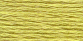 Venus Borduurgaren Nr 2600 is DMC 472 en 6-draads borduurgaren 8 meter per streng 100% gemerceriseerde, Egyptische katoen