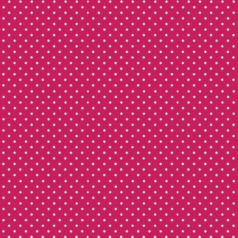 Basics Dots - Makower - MAK-830- P 68 - Fuchsia 