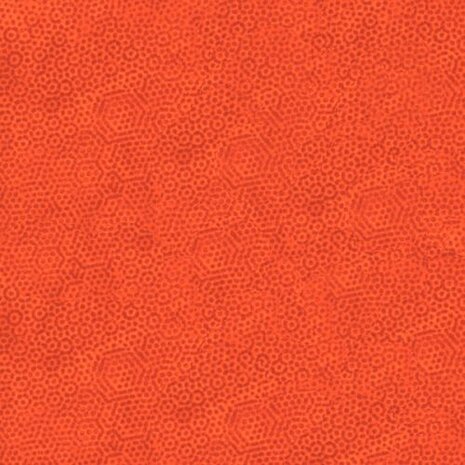 Dimples 1867 O9 - warm oranje Deze basis stof is o.a.perfect als achtergrond voor applique 