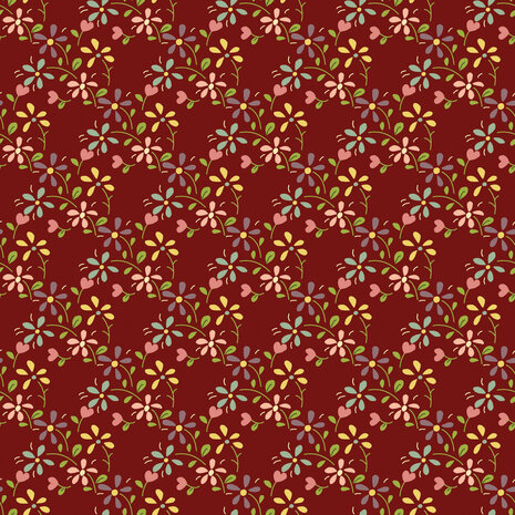 EQP - Tomorrow heritage bridal summer meadow red 