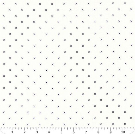 Lori Holt - Bee Backgrounds - C6381  Blauw 