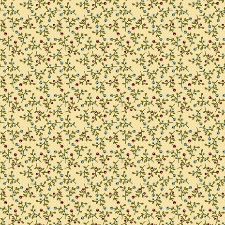 EQP - Past en present - Floral Abundance met een heel klein bloemetje. 