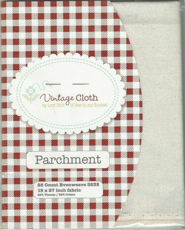 Lori Holt - Vintage Cloth borduurkatoen - evenwave 25 CT 