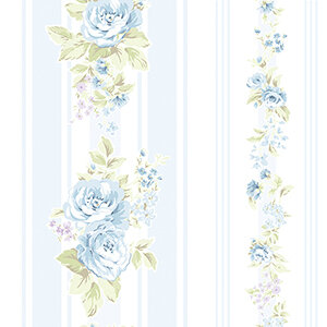 GardenEEN HALVE METER  Rose Collection - 585-BLUE - TF-GRC-585-B -Halve meter meerdere snijden we aan een stuk.