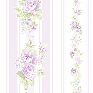 EEN HALVE METER Garden Rose Collection - 585-LAVENDER - TF-GRC-585-C - Treasures by Shabby Chic® 