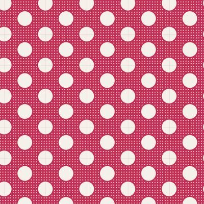 Tilda Medium Dots 7 mm - Red 