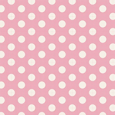 Tilda Medium Dots 7 mm - Pink 