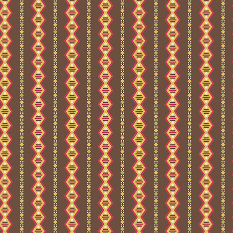 Cloverdale House - Di Ford - Andover Fabrics - 7968-RN  -  by Andover/Makower Fabrics 