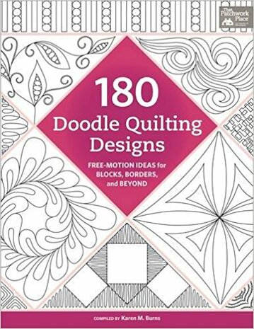 180 Doodle Quilting designs. 180 quilt designs geschikt voor machine en hand quilten. Zeer mooie designs voor randen blokken etc.