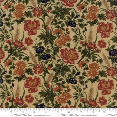 Moda - Harvest Hill - Kansas Troubles. 9550-11 Prachtige warme tint 