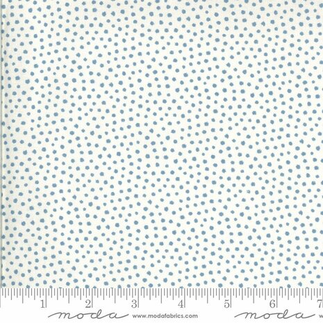 Moda - Regency Zarafa by Christopher Wilson Tate - dotty nr. 42353-12 Indian blue