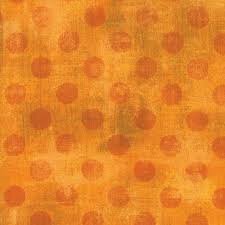  Moda - Grunge - Hits the spot - 40. Warm oranje met oranje stip,