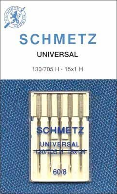 Schmetz - Universal Nadel - 130/705 H - SCH-UNI-130-705/60/8. 60/8 pak van 5
