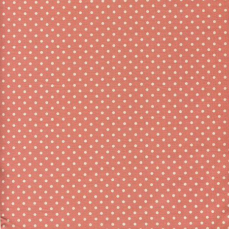 Sevenberry Japan - Dots - SB-88190-2-9 - Van Sevenberry - Japanse stof. Stipjes - donker roze 