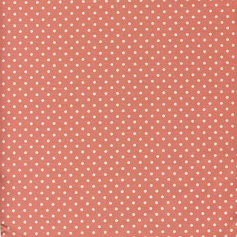 Sevenberry Japan - Dots - SB-88190-2-9 - Van Sevenberry - Japanse stof. Stipjes - donker roze 
