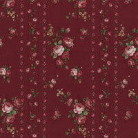 Floral Antique - Lecien - LC-31125-30  -  a beautiful new rose fabric collection by Lecien  -  medium and small roses