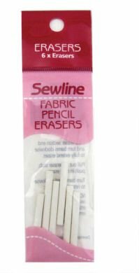SEWLINE - Fabric Eraser Refills -&nbsp; 6&nbsp; stuks kort model