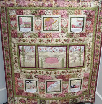Libby Richardson dit is een mooie quilt. Patronen op ware grote. 