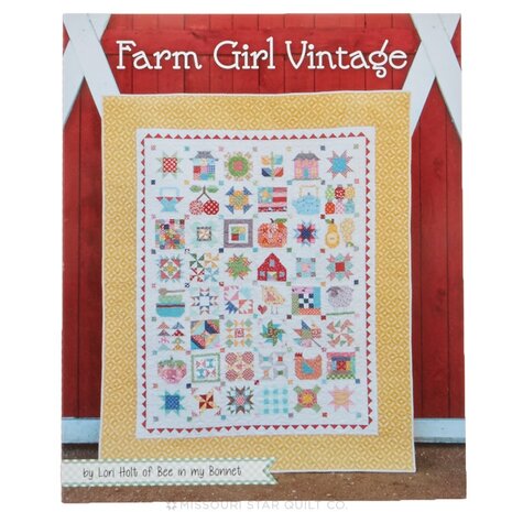 &nbsp;Farm Girl Vintage - Lori Holt - &nbsp;45 blokken van 6 of 12 inch Engelstalig