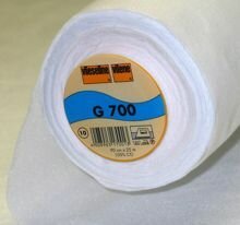 Vlieseline - G700 is 90cm breed Gemaakt van 100% katoen Geweven - Wit Ideaal voor versteviging van lichte en middelzware stoffen.