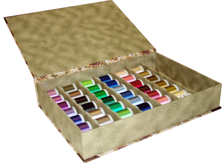 Quilt Spool Box