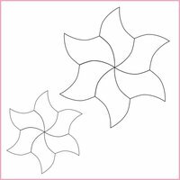 2 inch Appletini Precut Papers - Busy Fingers Patchwork pakje &nbsp;50 &nbsp;stuks