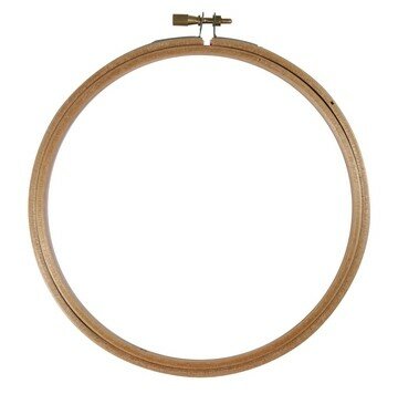 Borduurring - Hout Ø 18 cm merk Prym 