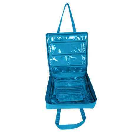 Organiser -Yazzii - Blauw&nbsp; - MAXIE Yazzii 3 pc bag.