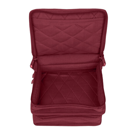 Organiser -Yazzii - Maroon de kleur is bordeaux &nbsp;Double petite craft organizer 