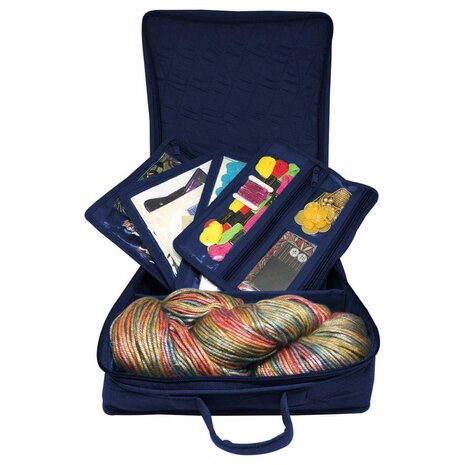 Yazzii Craft box fabric top