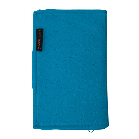 Yazzii crochet hook organizer blauw