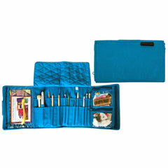 Yazzii crochet hook organizer blauw