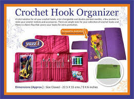 Yazzii crochet hook organizer maroon [bordeaux]