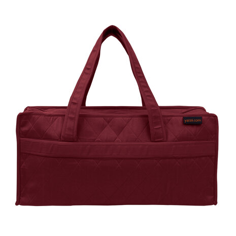 Yazzii knitting bag smal  maroon