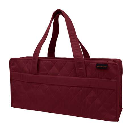 Yazzii knitting bag smal  maroon