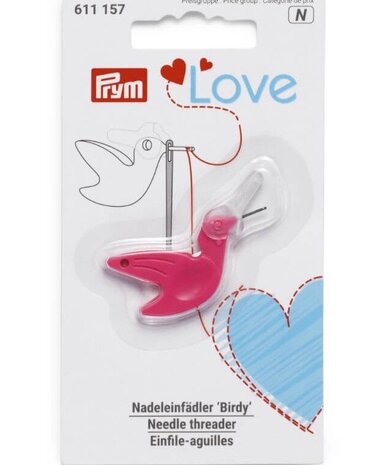 Prym needle threader draad in de naald