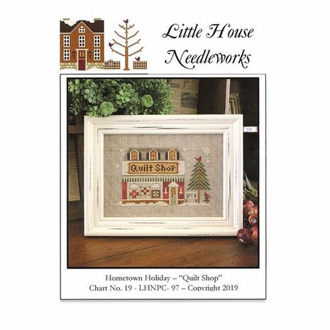 Borduurpatroon Little House Needleworks the quilt shop 