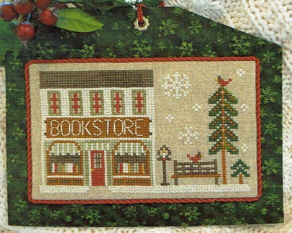 Borduurpatroon Little House Needleworks the bookstore
