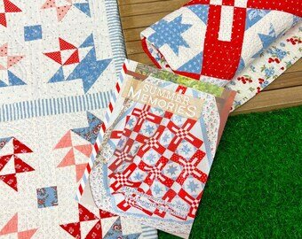 Boek Summer Memories quilt en borduurpatronen