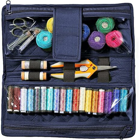 Thread organizer &nbsp;Merk Yazzii  blauw 